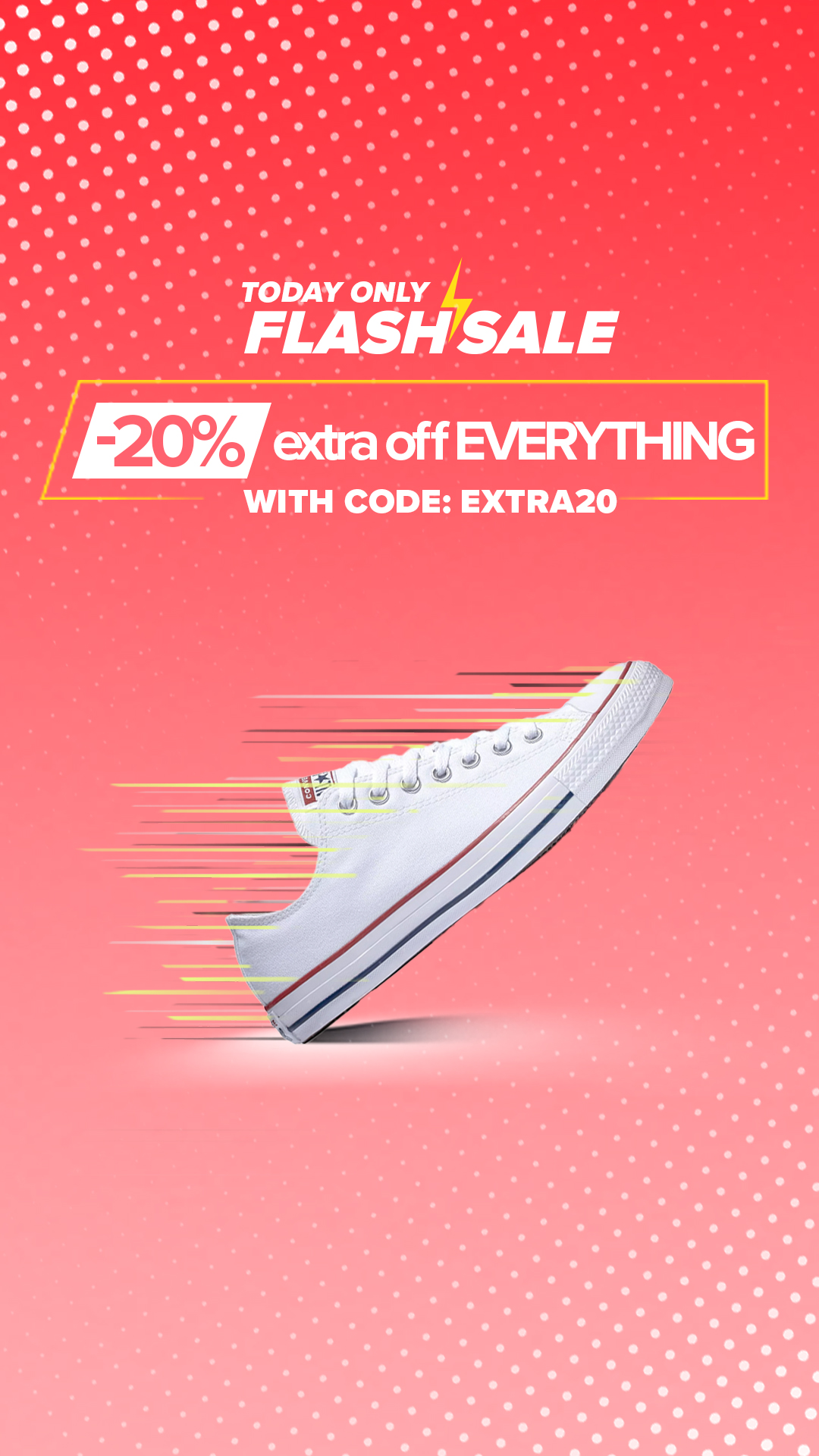 -20% papildoma nuolaida viskam perkant nuo 69,99 &euro; su kodu: EXTRA20. Pasiūlymas galioja tik 2026 05 07.